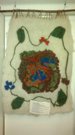 Huovutettu seinvaate